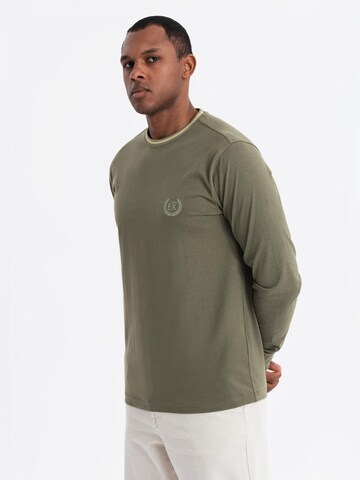 Ombre Shirt in Groen