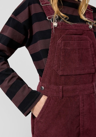 QS Latzkleid in Rot: Vorderseite