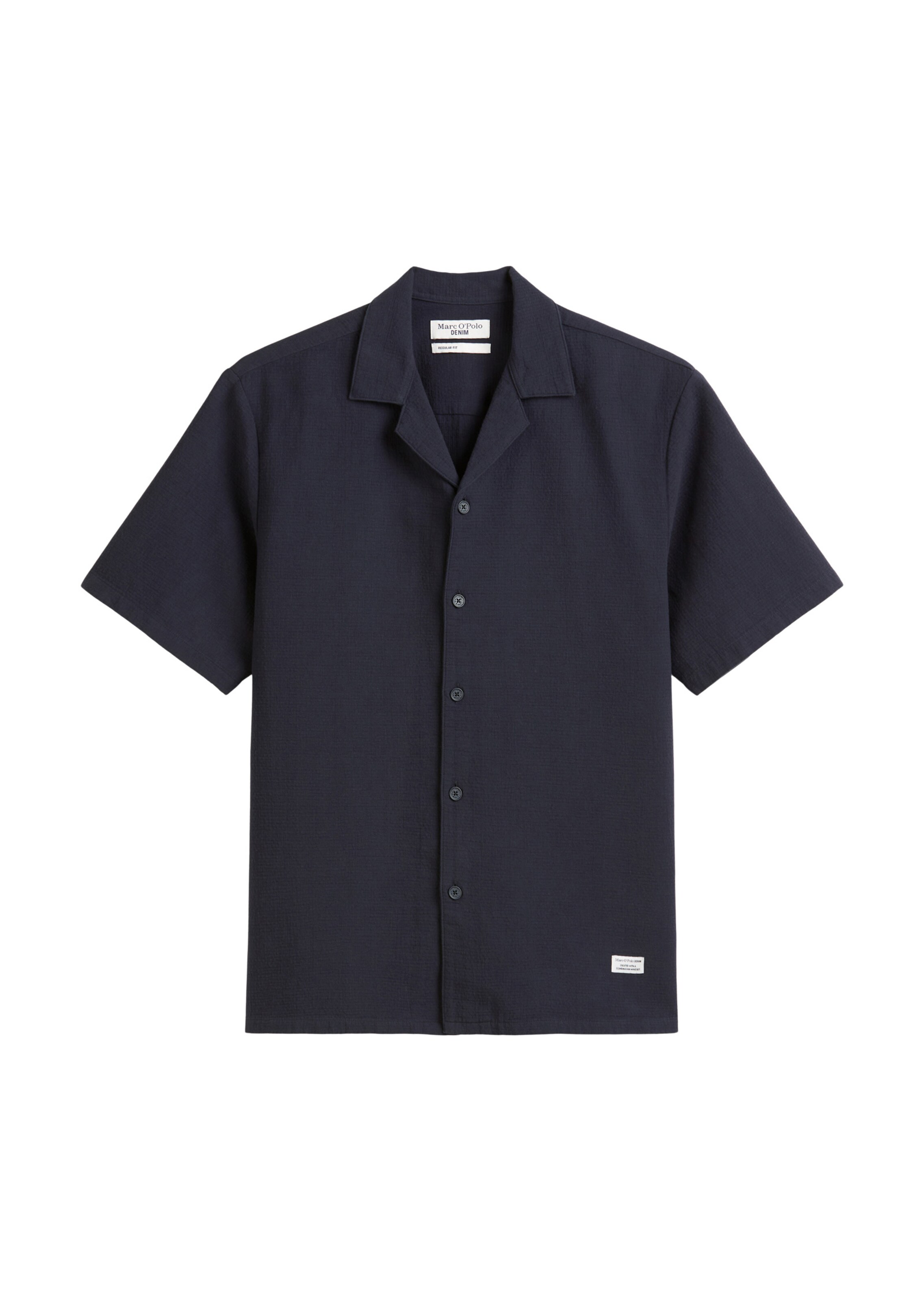 Marc O'Polo DENIM Overhemd in de kleur Donkerblauw, Productweergave