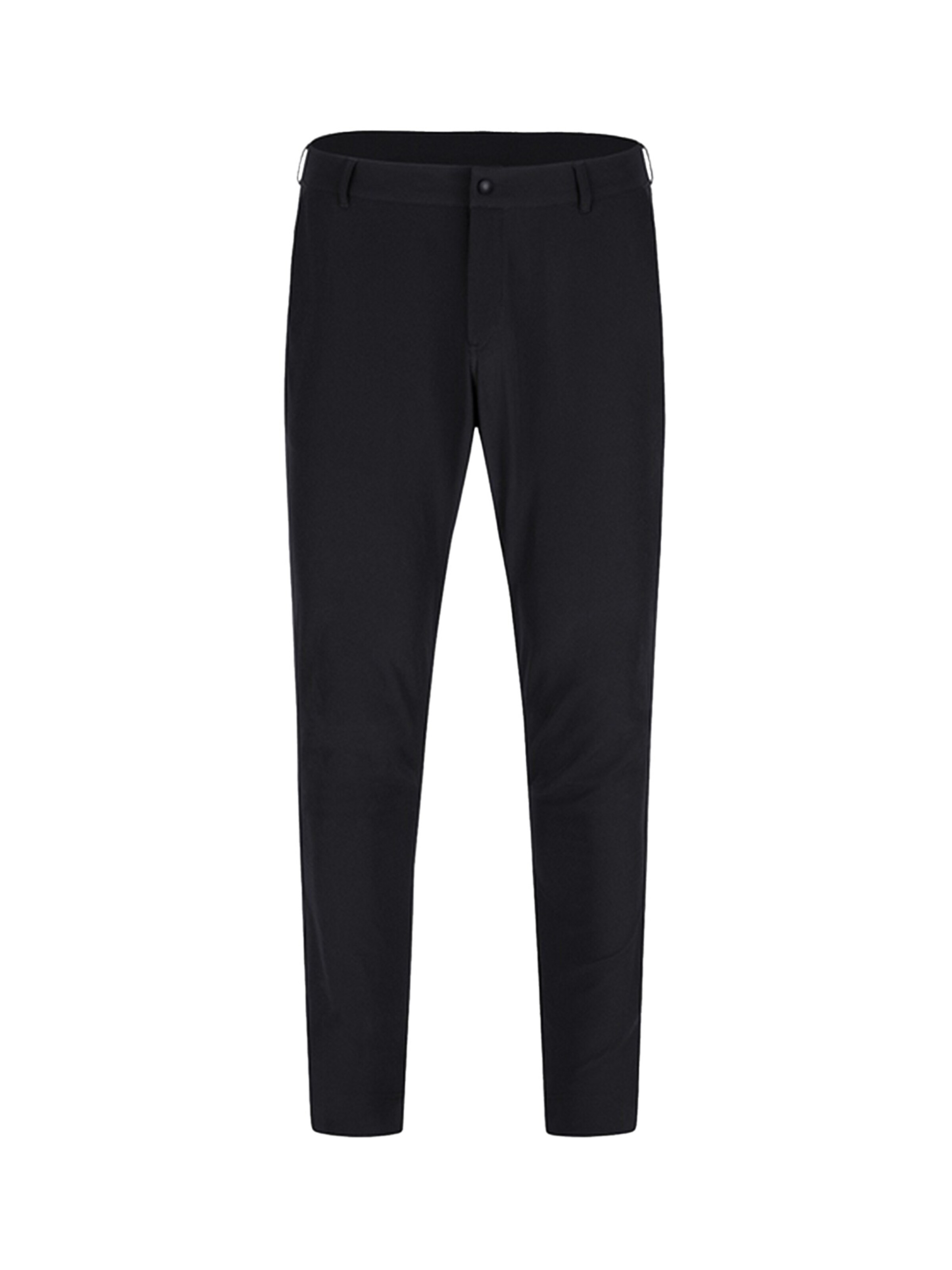 JAKO Úzky strih Športové nohavice - Čierna: predná strana