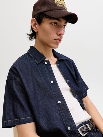 JACK & JONES Comfort Fit Hemd in Blau