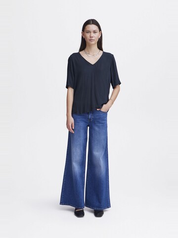 ICHI Tunic ' IHMarrakech ' in Blue