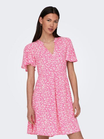 JDY Shirt dress 'Starr' in Pink: front