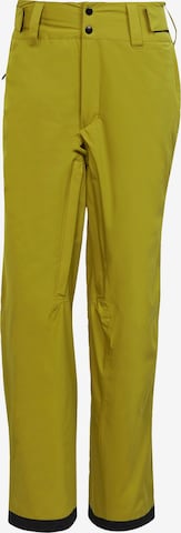 ADIDAS TERREX Outdoorové kalhoty – zelená: přední strana