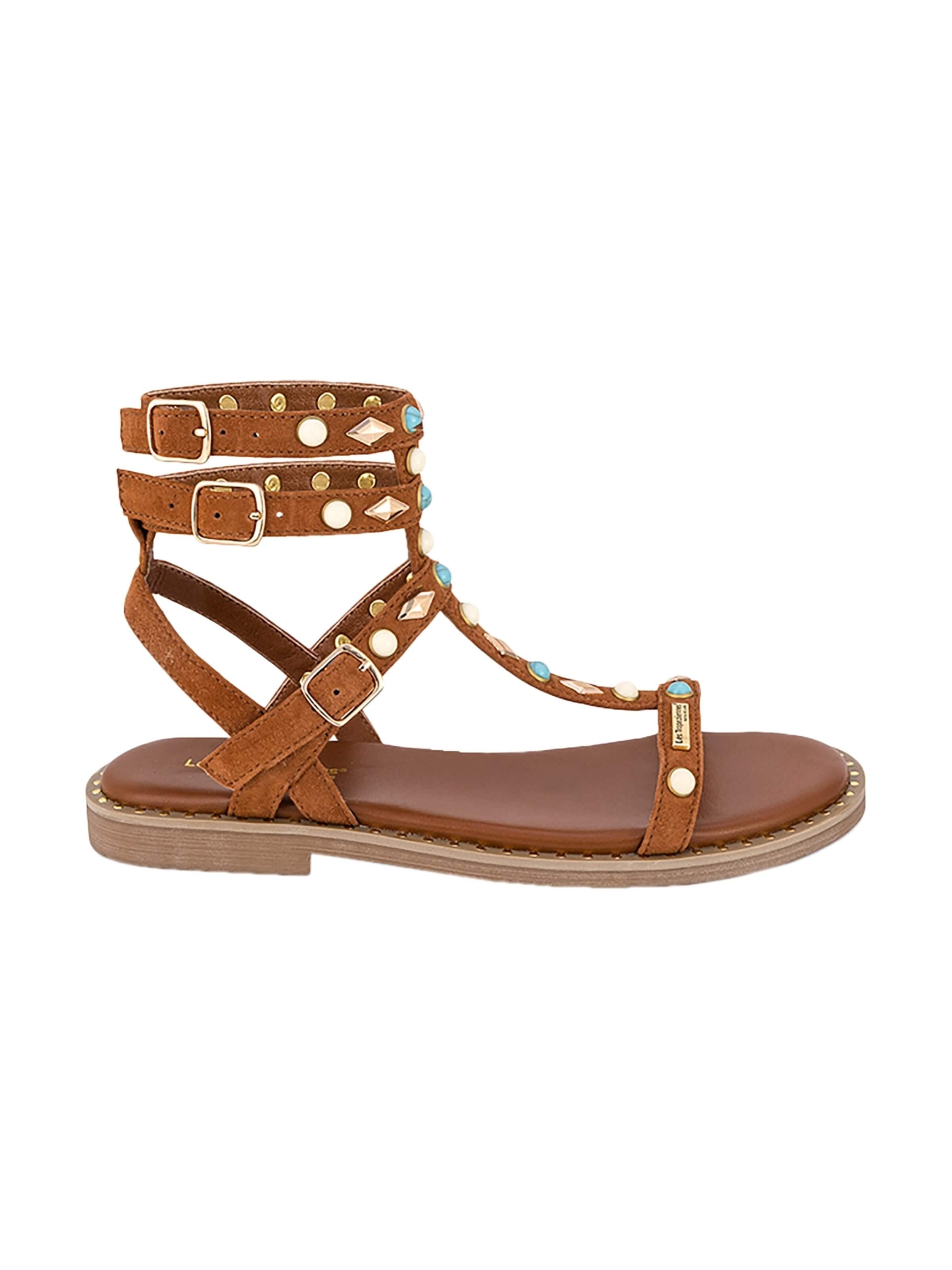 Les Tropéziennes Sandal in Beige