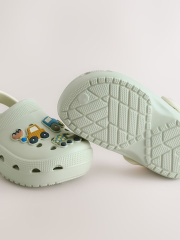 Next Домашни пантофи в зелено