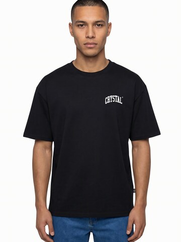 Crystal Paris Shirt 'Big City' in Zwart
