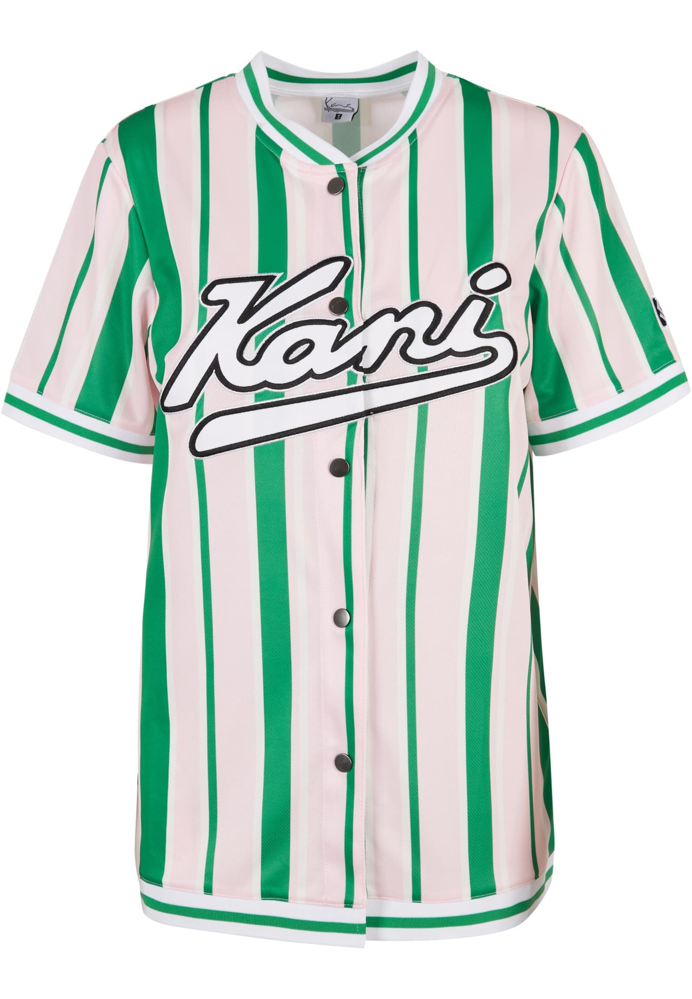 Karl Kani Pusero värissä vaaleanpunainen: etupuoli