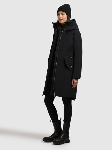 khujo Winter Coat 'WEBB' in Black
