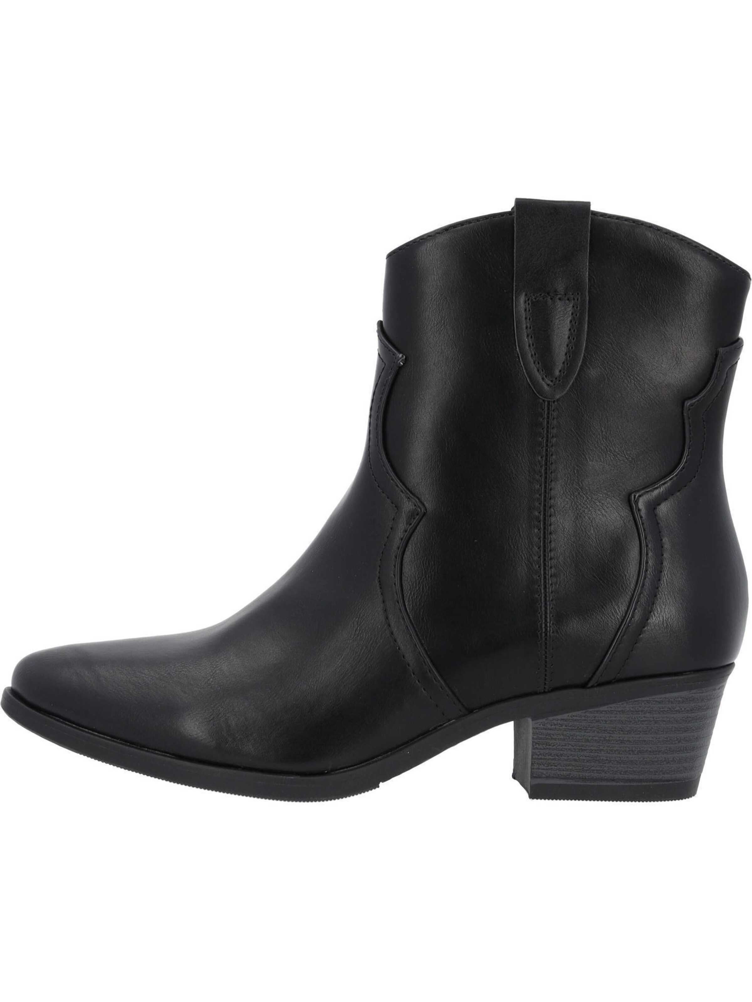 Palado Enkellaarsje 'Fosela' in Zwart