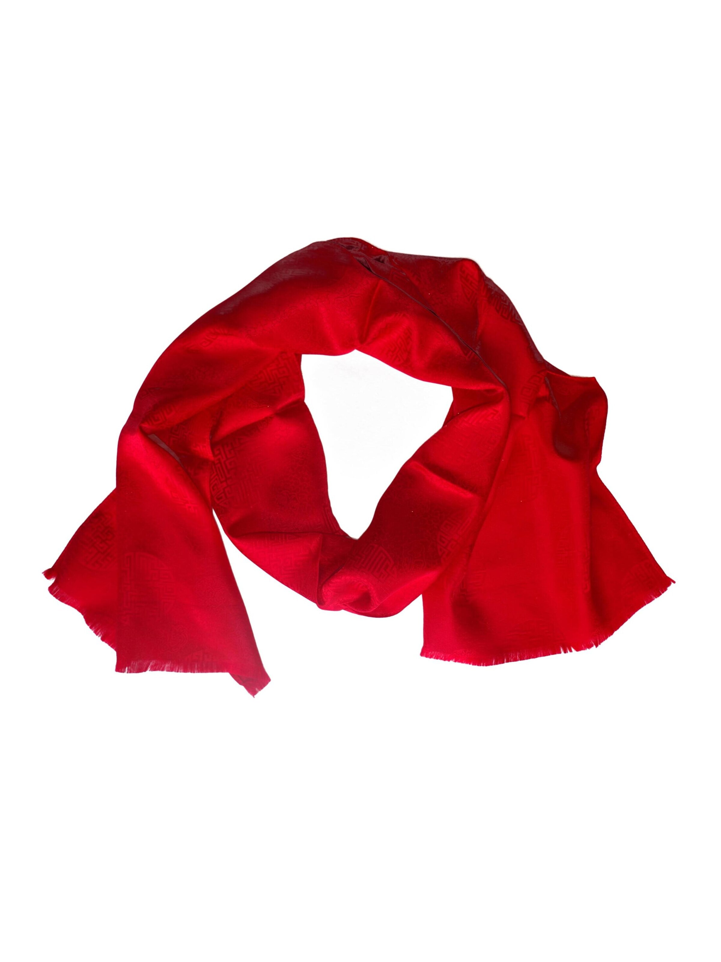Posh Gear Scarf 'Satinecho' in Red