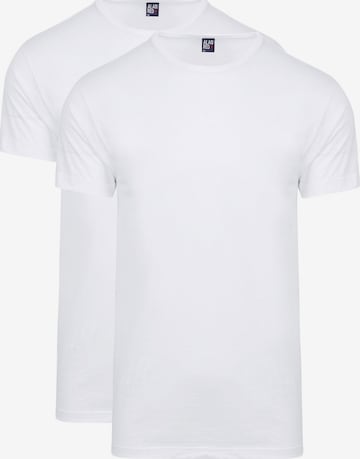 alan red Shirt 'Derby' in Wit: voorkant
