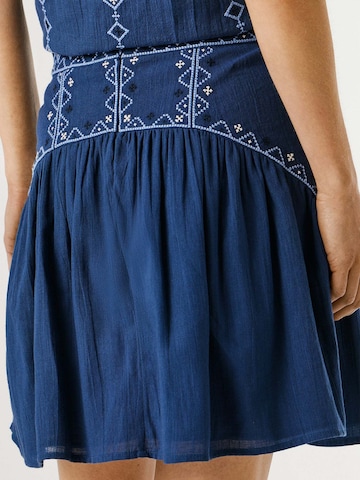 Pepe Jeans Rok 'Denver' in Blauw