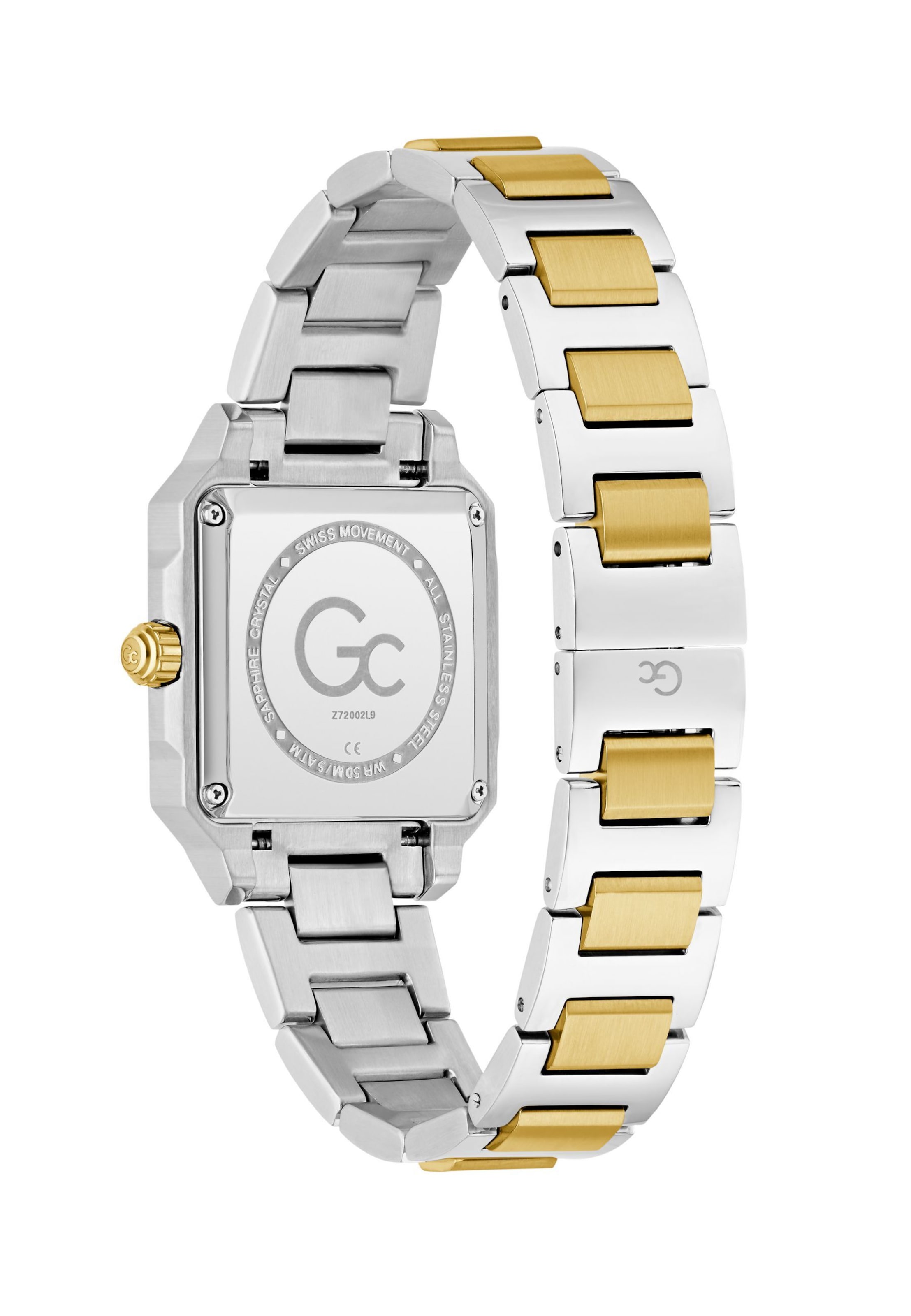 Gc Analogt ur i guld