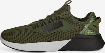 PUMA Running Shoes 'Retaliate 2 Camo' in Green: front