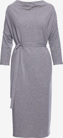 Stylove Sukienka 'Sukienka oversize z modalu' w kolorze szary: przód