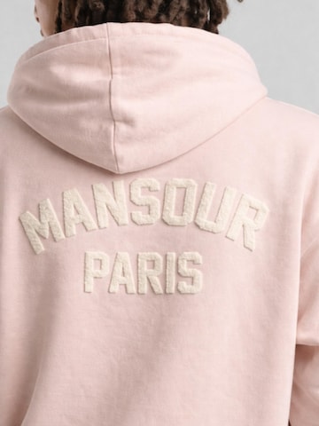 Mansour Sweater 'Paris College' in Pink