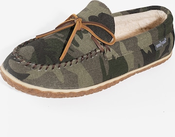 Minnetonka Moccasin 'Taft' in Green: front