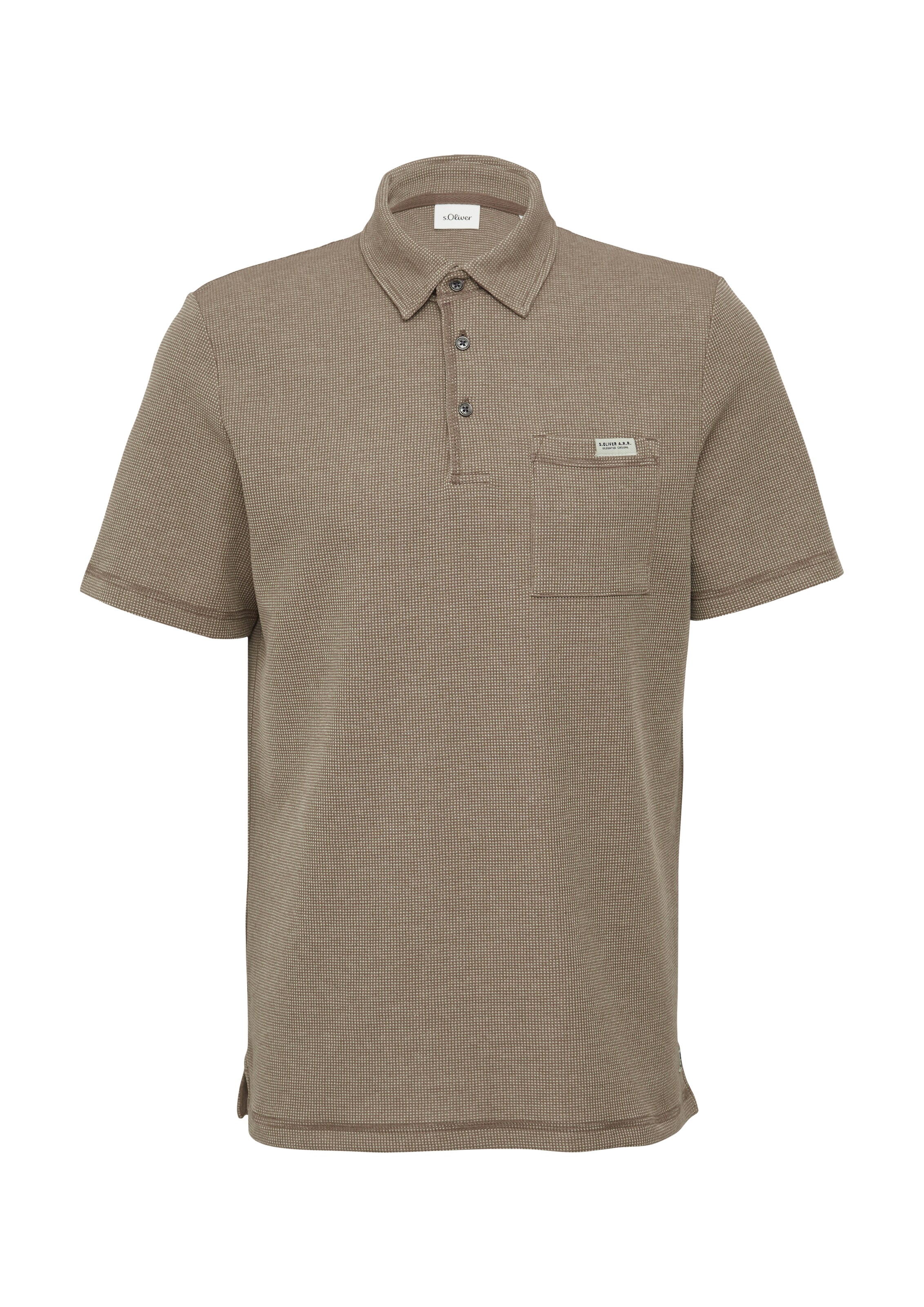 T-Shirt s.Oliver en marron : devant