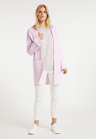 usha WHITE LABEL Knit Cardigan in Pink