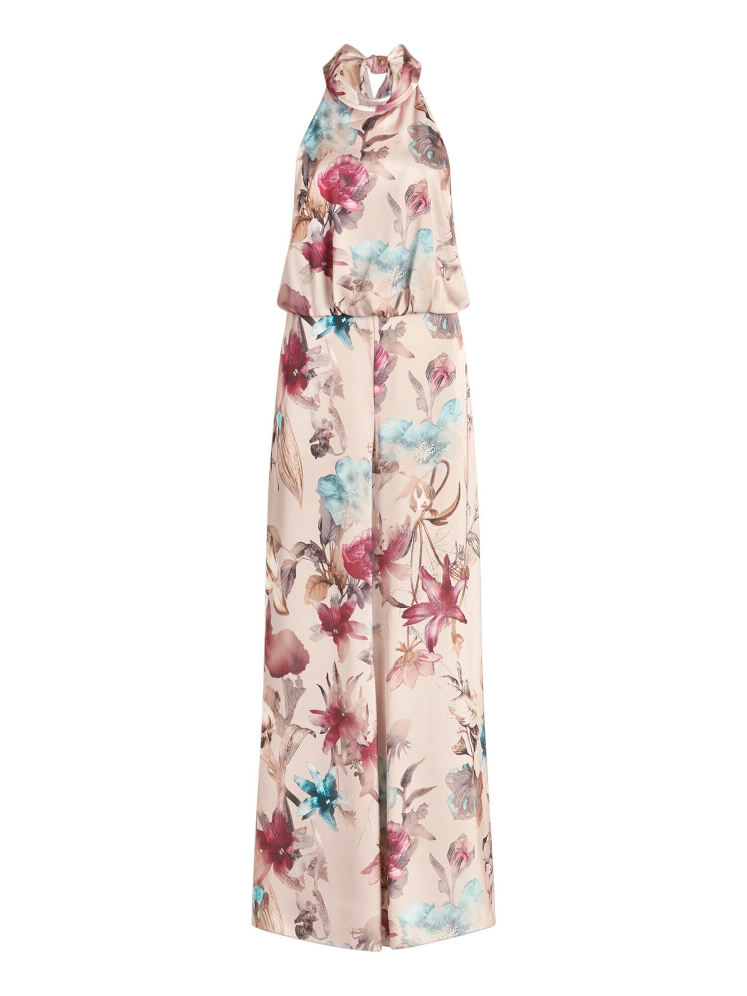 Vera Mont Jumpsuit in Bruin: voorkant