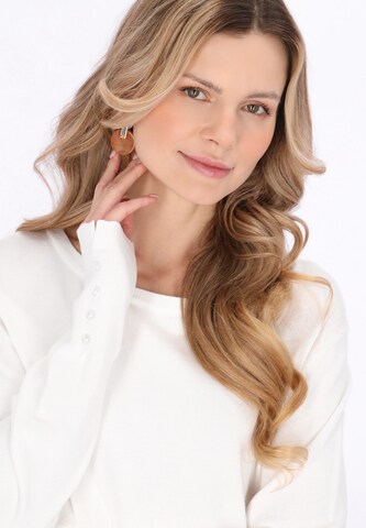 usha BLUE LABEL Pullover in Weiß