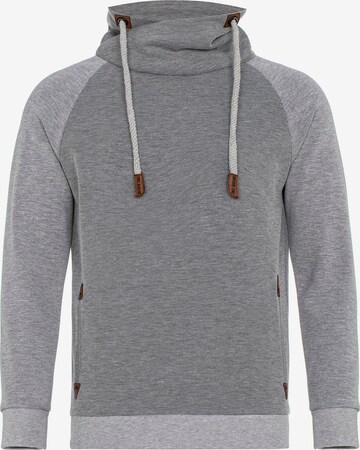 Redbridge Sweatshirt 'Manchester' in Grijs: voorkant