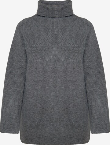 usha WHITE LABEL Sweater 'Teylon' in Grey: front