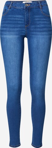 Skinny Jeans de la Dorothy Perkins pe albastru: față