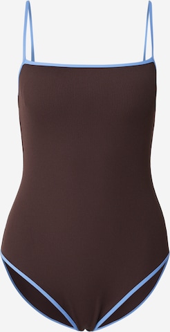 Bustier Maillot de bain & Other Stories en marron : devant