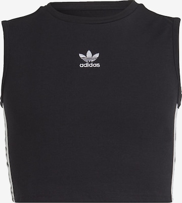 T-Shirt 'Adicolor' ADIDAS ORIGINALS en noir : devant