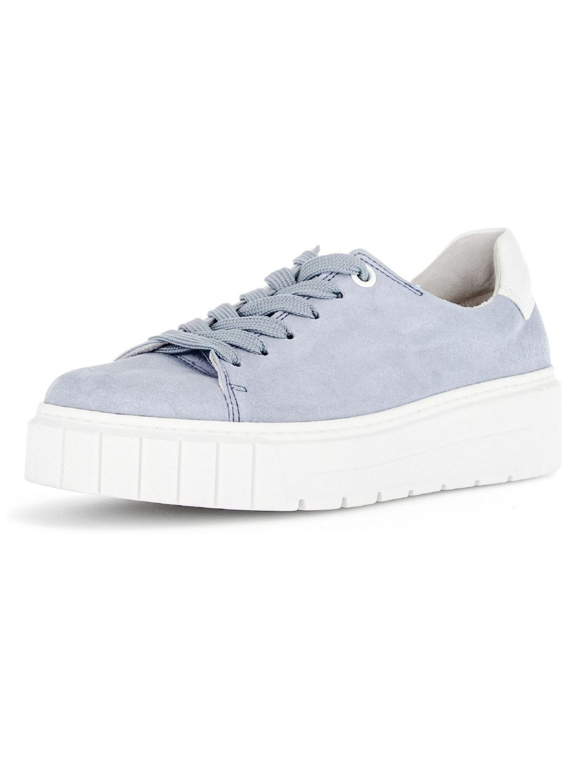 Baskets basses GABOR en bleu : devant