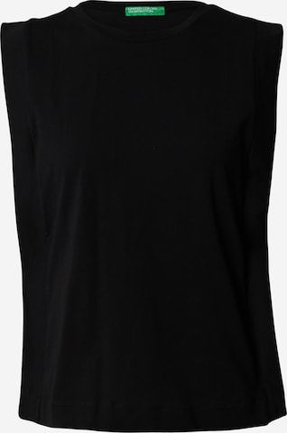 UNITED COLORS OF BENETTON Top in Black: front