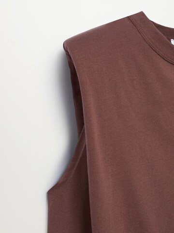 Robe MANGO en marron