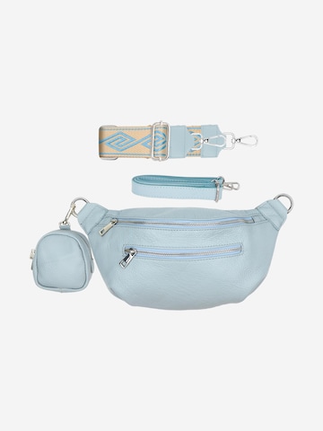 SevaBags Crossbody Bag in Blue: front