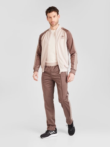 ADIDAS ORIGINALS Sweat jacket in Brown