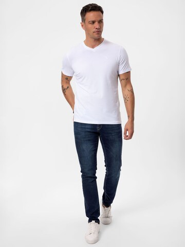 T-Shirt Daniel Hills en blanc