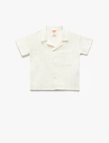 Koton Regular fit Button Up Shirt in White: front