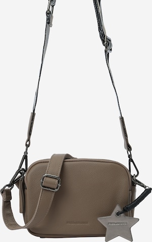 FREDsBRUDER - Bolso de hombro 'Joy' en marrón: frente