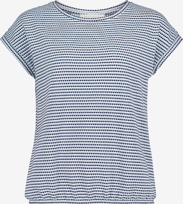 T-shirt Betty & Co en bleu : devant