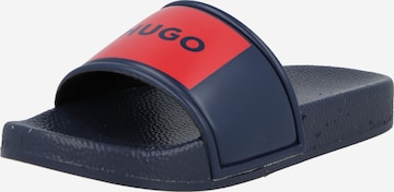 HUGO Buty otwarte w kolorze niebieski: przód