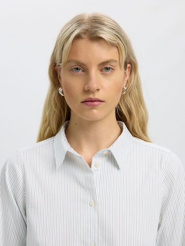 SELECTED - Blusa 'SLWROMIE' em amarelo