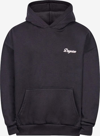 Dropsize Sweatshirt in Schwarz: Vorderseite