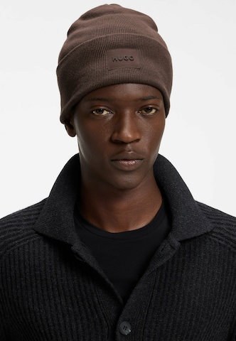 HUGO - Gorros 'Xevon_B' em castanho: frente