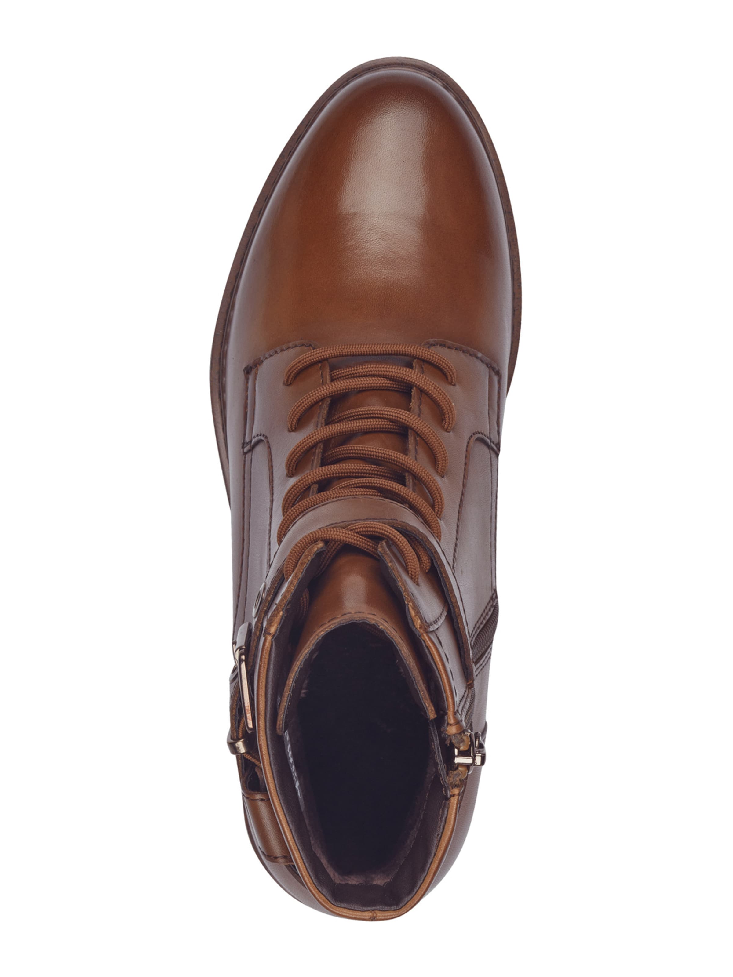 Bottines à lacets Tamaris en marron