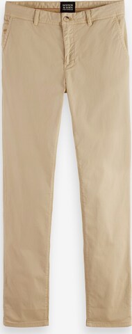 SCOTCH & SODA Chino Pants 'Mott' in Beige: front