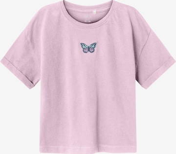 NAME IT - Camiseta 'KUSTINE' en rosa: frente