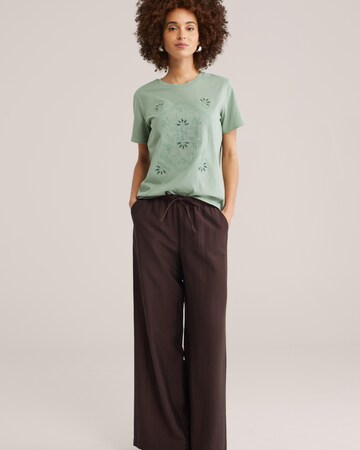 WE Fashion T-Shirt in Grün