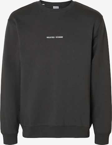 SELECTED Sweatshirt 'SLHHANKIE' i grå: forside