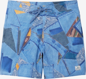 Desigual Zwemshorts 'Alex' in Blauw: voorkant